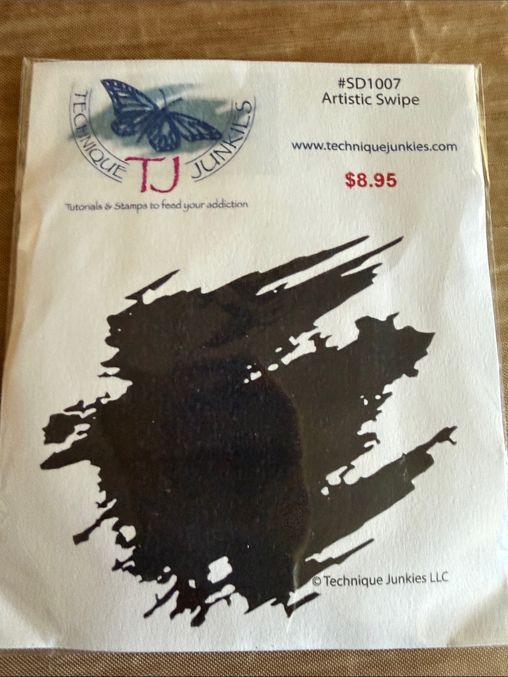 Technique Junkies “Artistic Swipe” Stamp
